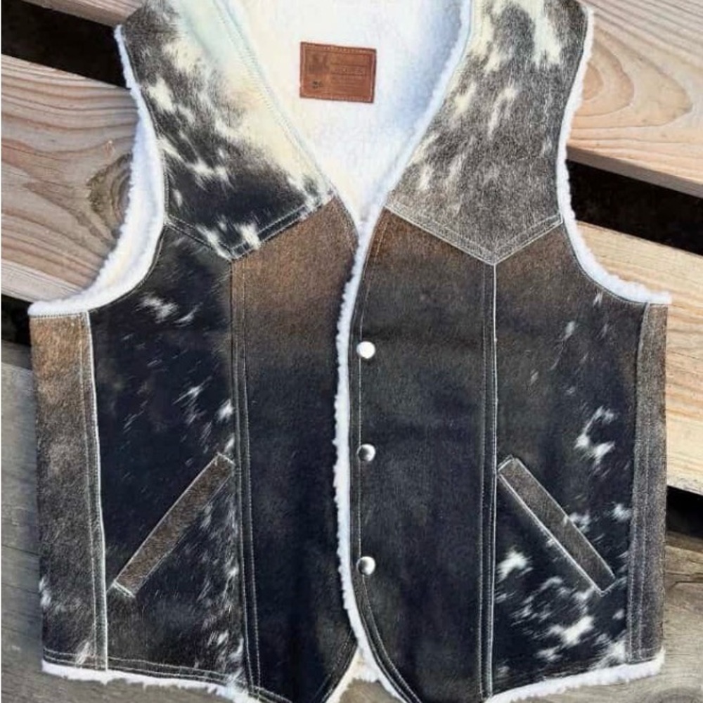 Women’s Cowhide Vest